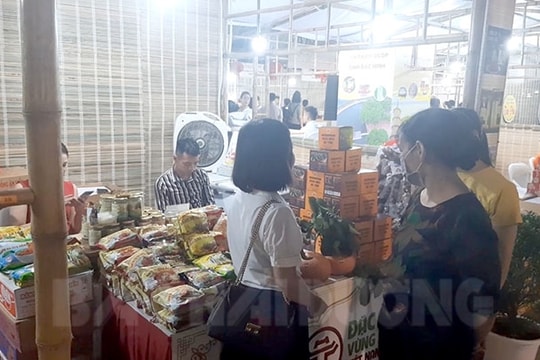 Nhiều sản vật của Hải Dương tham gia Hội chợ Đặc sản vùng miền Việt Nam 2022